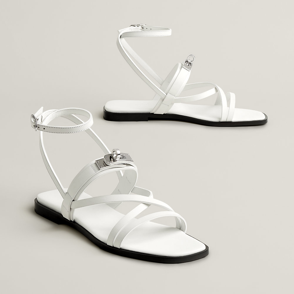 サンダル 《ジューン》 - ホワイト | Hermès - エルメス-公式サイト